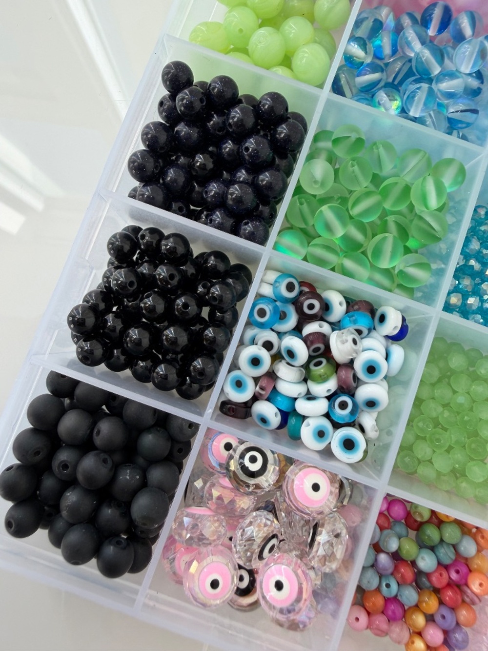Assorted Craft Beads – 24 Types - Picture 8 of 9
